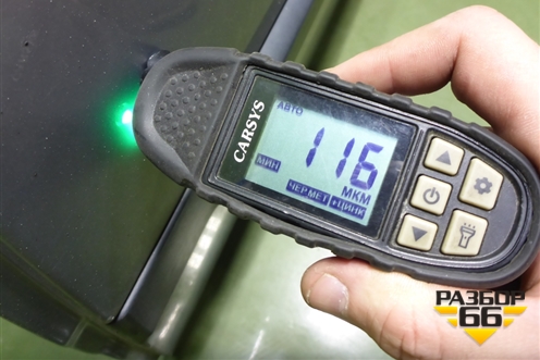 Дверь задняя левая (седан) (7751475033) для Renault Megane 2 с 2002-2009г (Меган)