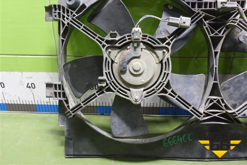 Вентилятор охлаждения радиатора для Mitsubishi Outlander XL с 2006-2012г (Аутлендер ХЛ)