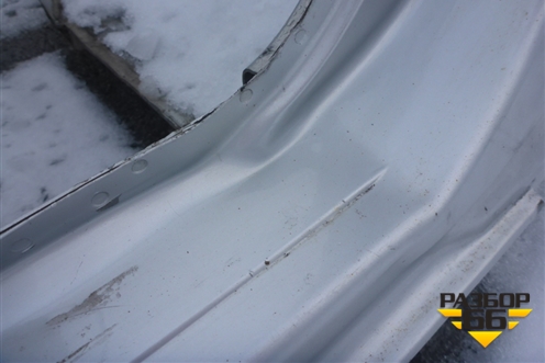 Порог со стойкой правый (5ти дверный хетчбэк) для Ford Focus 2 с 2005-2008г (Фокус)