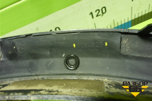 Накладка заднего крыла правого (М-пакет) (8064828) для BMW X3 G01 с 2017г (Х3 Г01)