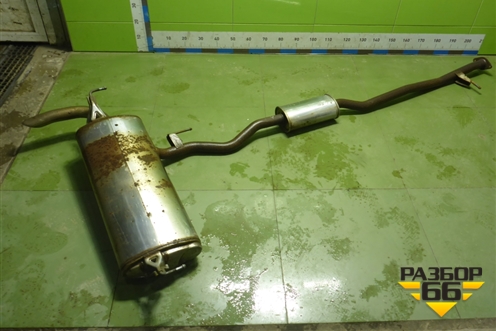 Глушитель (201004CA4A) для Nissan X-Trail (Т32) с 2014г (Хтраил)