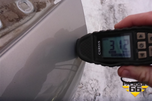 Крыло заднее левое (седан) (7751475041) для Renault Megane 2 с 2002-2009г (Меган)