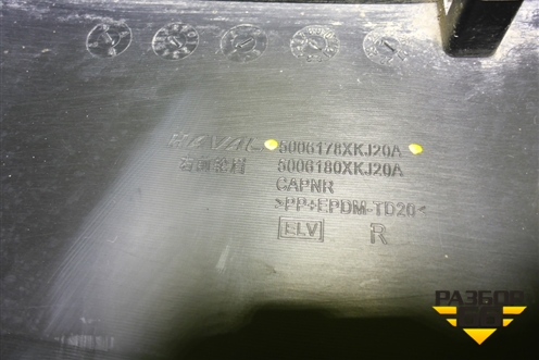 Накладка переднего крыла правого (5006178XKJ20A) для Haval H3 с 2023-2025г (Аш3)