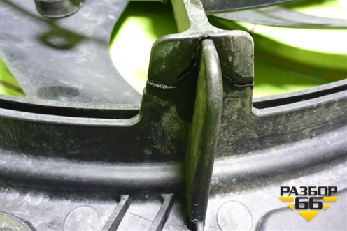 Вентилятор охлаждения радиатора (1308100U3420) для Москвич 3 с 2022г