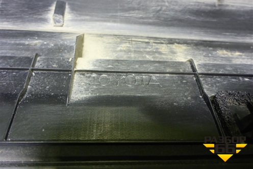 Накладка двери задней левой (после 2015г) (7507842020) для Toyota Rav-4 с 2012-2019г (Рав 4)