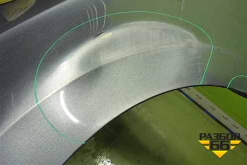 Крыло переднее левое (6N5821021) для Volkswagen Polo с 2020г (Поло)