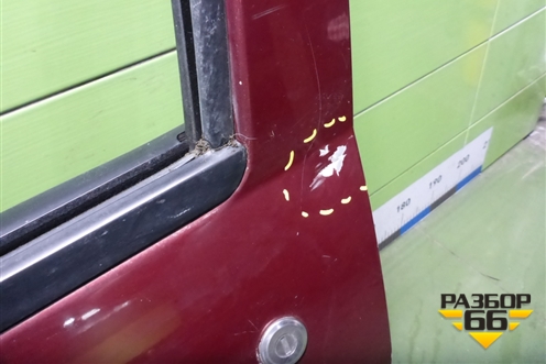 Дверь передняя левая (801016598R) для Renault Logan с 2004-2015г (Логан)