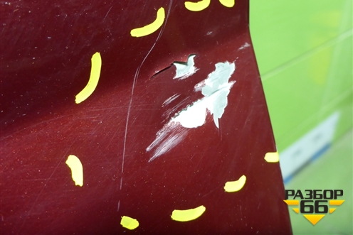 Дверь передняя левая (801016598R) для Renault Logan с 2004-2015г (Логан)