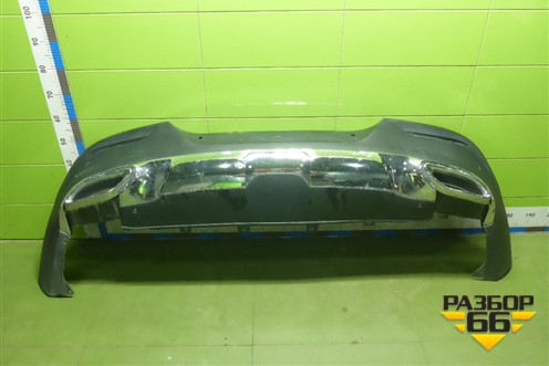 Юбка заднего бампера (под парктроник) (A2928851425) для Mercedes Benz GLE-Klass (купе) C292 с 2015г (ГЛЕ)