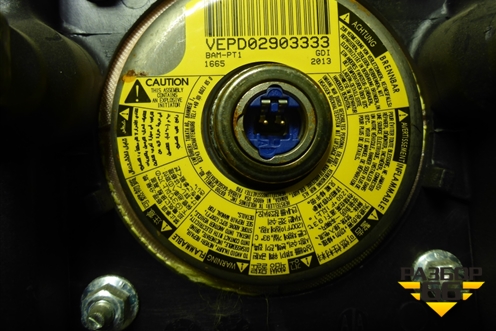 Подушка безопасности в рулевое колесо (после 2009г) (8200891578) для Renault Logan с 2004-2015г (Логан)