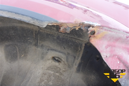 Крыло заднее левое для Renault Logan с 2004-2015г (Логан)