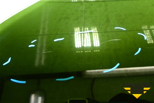 Стекло двери задней правой для Renault Logan с 2004-2015г (Логан)