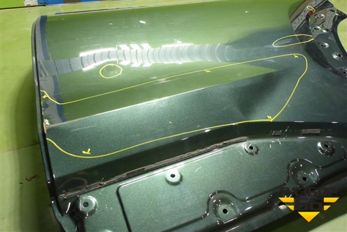 Дверь задняя левая (5081080300C15) для Geely Atlas 2 с 2023г (Атлас)