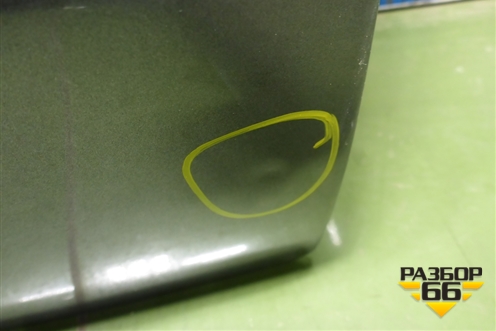 Дверь багажника нижняя (8503100XPS01AY) для Great Wall Poer King Kong с 2022г (Поер Кинг Конг)