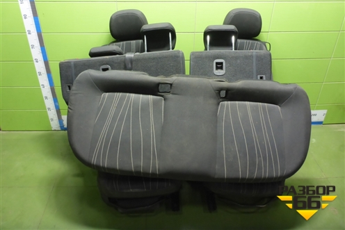 Сиденья комплект (3-х дверный кузов, без AIR BAG,без обогрева) для Opel Corsa D с 2006-2014г (Корса Д)