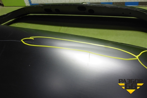 Дверь багажника без стекла (5210004CAD0100B00) для GAC GS8 с 2021-2025г (ГС8)