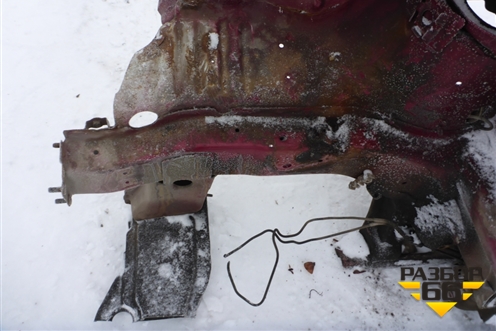 Лонжерон передний правый для Daewoo Matiz с 1998-2015г (Матиз)