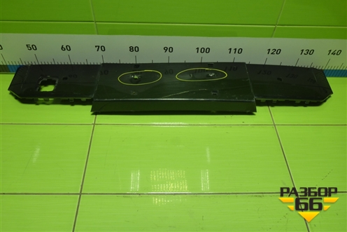 Накладка переднего бампера (под гос номер и парктроники) (602000400AA) для Chery Tiggo 8 с 2018г (Тиго 8)