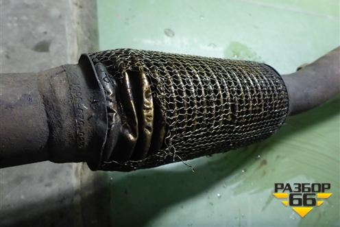 Глушитель (1.3л Z12XEP 3-х дверный кузов) для Opel Corsa D с 2006-2014г (Корса Д)