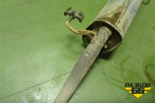 Глушитель (1.3л Z12XEP 3-х дверный кузов) для Opel Corsa D с 2006-2014г (Корса Д)