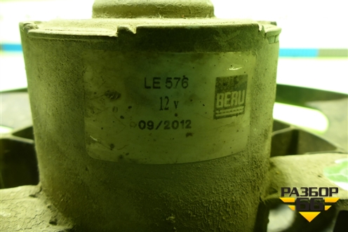 Вентилятор охлаждения радиатора для Opel Corsa D с 2006-2014г (Корса Д)