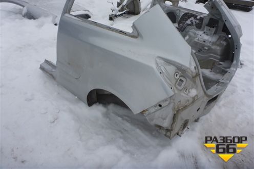 Кузовной элемент (задняя часть 3-х дверный кузов) для Opel Corsa D с 2006-2014г (Корса Д)