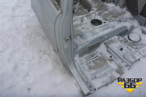 Крыло заднее правое (3-х дверный кузов) для Opel Corsa D с 2006-2014г (Корса Д)