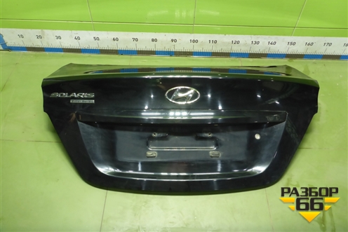 Крышка багажника (под вставку) (692004L000) для Hyundai Solaris с 2010-2016г (Солярис)