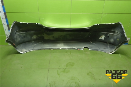 Бампер задний (3х дверный хетчбэк) (13179893) для Opel Corsa D с 2006-2014г (Корса Д)