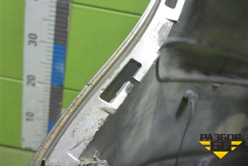 Бампер задний (3х дверный хетчбэк) (13179893) для Opel Corsa D с 2006-2014г (Корса Д)