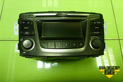 Магнитола (961704L050RDR) для Hyundai Solaris с 2010-2016г (Солярис)