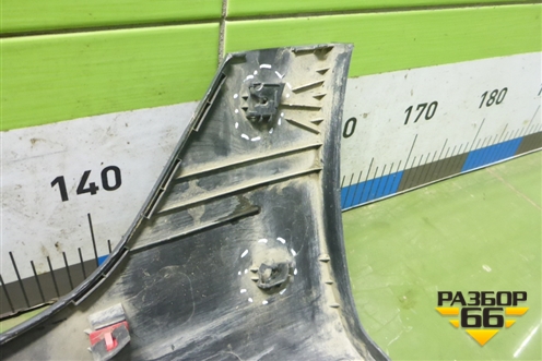 Накладка на порог наружная правая (X-Line) (87754H0500) для Kia Rio с 2017г (Рио 4)