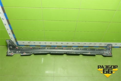 Накладка на порог наружная левая (X-Line) (87753H0500) для Kia Rio с 2017г (Рио 4)