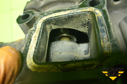 Корпус термостата (1.6л А16ХЕR) (55564890) для Opel Astra J с 2009г (Астра Джей)