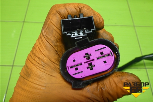 Проводка подкапотная (на вентилятор) (4F2971284D) для Audi A6 (C6) с 2004-2011г (А6)