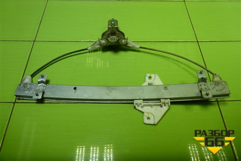 Стеклоподъёмник механический задний левый для Hyundai Solaris с 2010-2016г (Солярис)