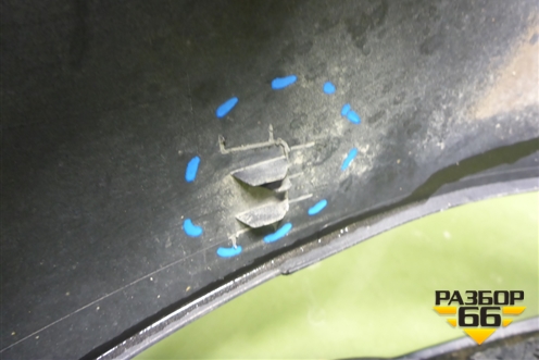 Бампер задний (седан после 2014г) (866114L500) для Hyundai Solaris с 2010-2016г (Солярис)