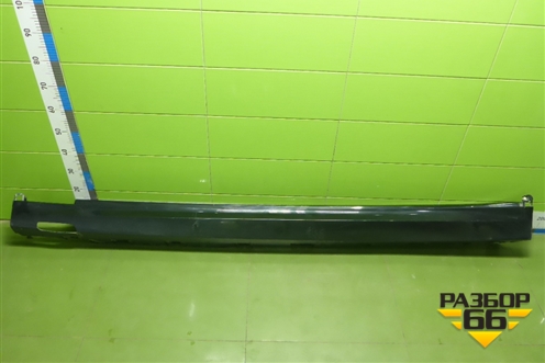 Накладка на порог наружная левая (М-Пакет) (51778069983) для BMW X7 G07 с 2018г (Х7 Г07)