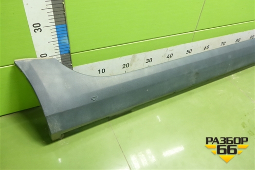 Накладка на порог наружная правая (Cross) (8450021080) для VAZ XRAY с 2016г (Хрэй)