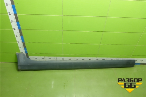 Накладка на порог наружная правая (Cross) (8450021080) для VAZ XRAY с 2016г (Хрэй)