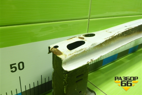 Усилитель заднего бампера (501001290AA) для Chery Tiggo 7 Pro Max с 2022г (Тиго 7 Про Макс)