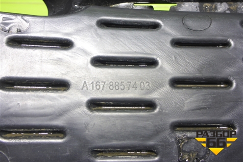 Решетка в передний бампер левая (не оригинал) (A1678857403) для Mercedes Benz GLE-Klass V167 с 2018г (ГЛЕ)