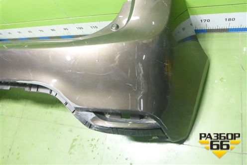 Бампер задний (после 2015г хетчбэк) (866114Y700) для Kia Rio с 2011-2016г (Рио 3)