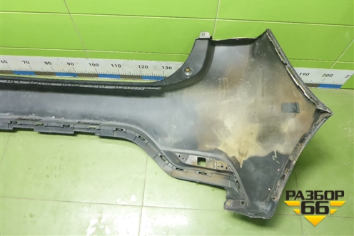 Бампер задний (после 2015г хетчбэк) (866114Y700) для Kia Rio с 2011-2016г (Рио 3)