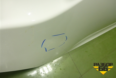 Дверь задняя правая (под накладку) (770042Y011) для Hyundai ix 35 с 2010г (Ай икс 35)