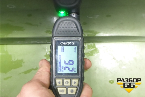 Дверь задняя левая (не оригинал) для Skoda Octavia (A7) с 2013г (Октавия)