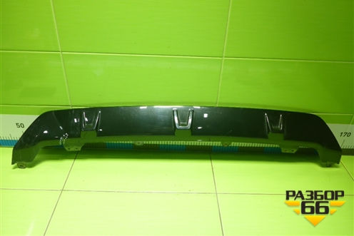 Накладка заднего бампера (на юбку M-пакет) (51128089547) для BMW X5 G05 с 2018г (Х5 Г05)