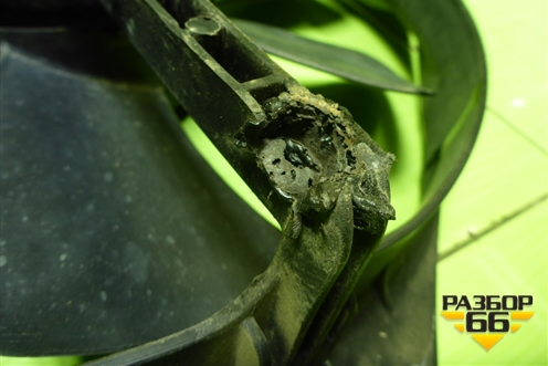 Вентилятор охлаждения радиатора для Chevrolet Lanos с 2004г (Ланос)