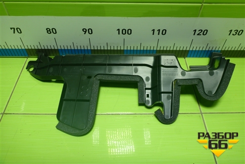 Дефлектор радиатора левый (новый) (62823BA63A) для Nissan Juke (F15) с 2010-2019г (Жук)