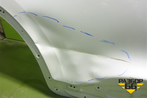 Дверь задняя правая (J686201020DY) для Chery Tiggo 4 Pro с 2020-2025г (Тиго 4 Про)